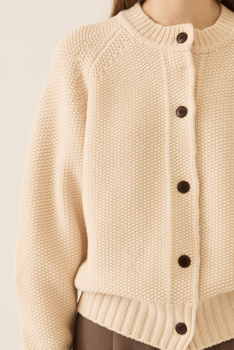 Sweater - DemyLee - Davi Merino Wool Cardigan - Archery Close