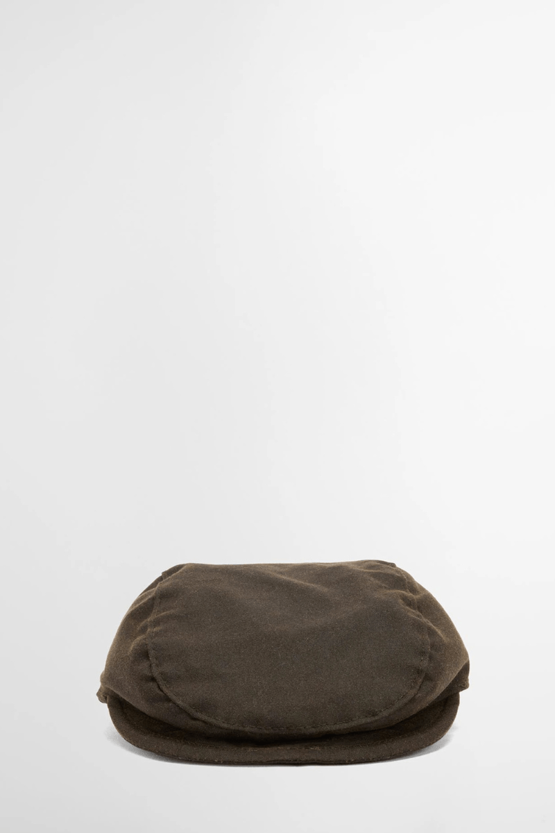 Hats - Barbour - Dog Wax Flat Cap - Archery Close