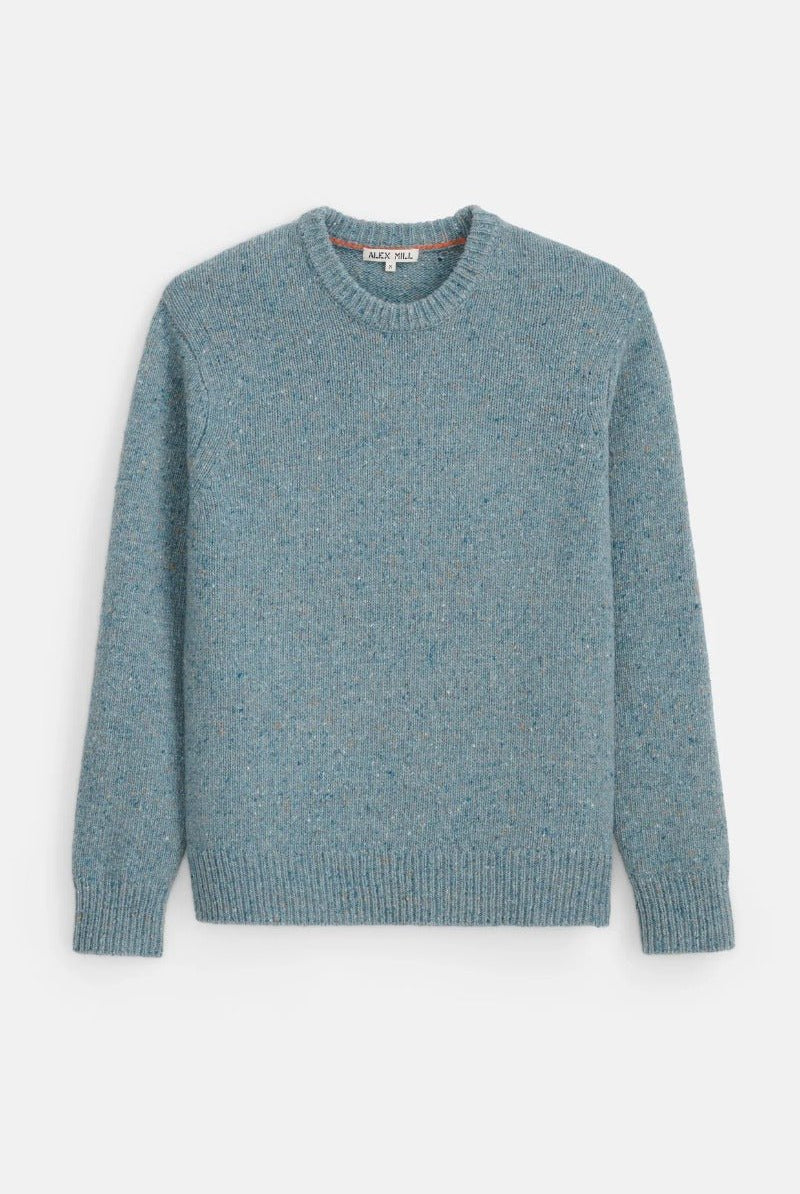 Alex Mill Donegal Crew Neck Sweater - Seamist