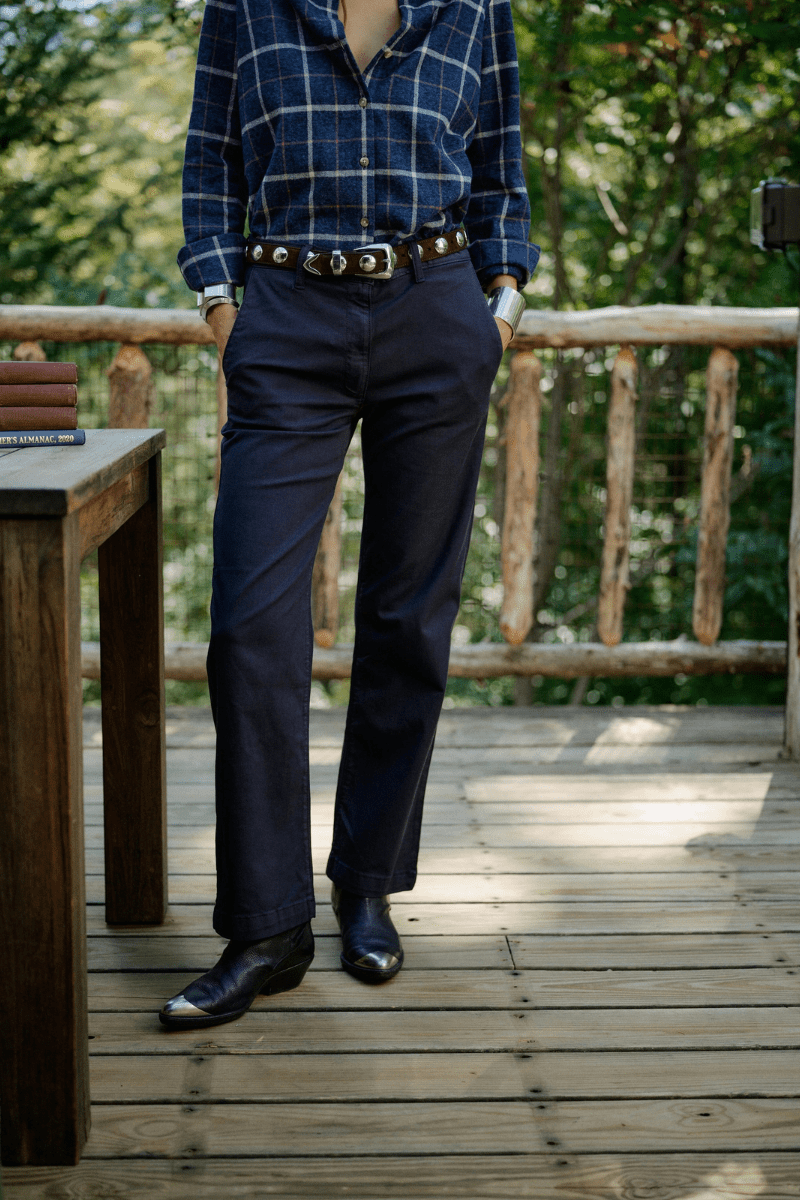 Pants - Road to Nowhere Clothing - Drey Pant in Japanese Twill - Archery Close