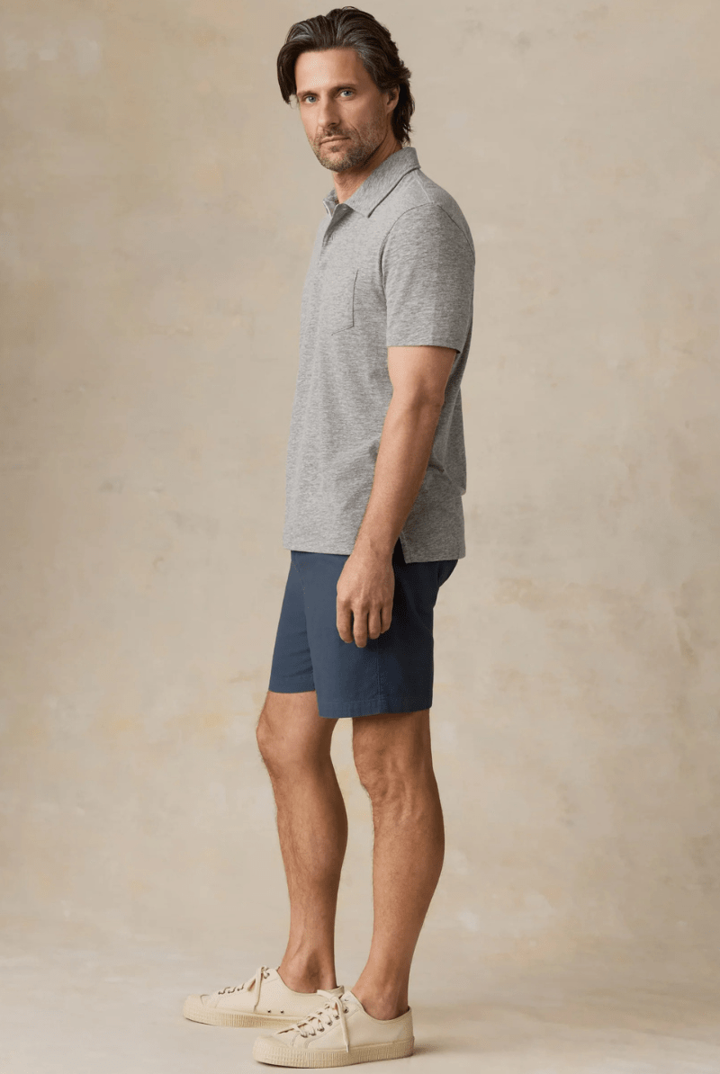 Shorts - Faherty Brand - Essential Drawstring Short - Archery Close