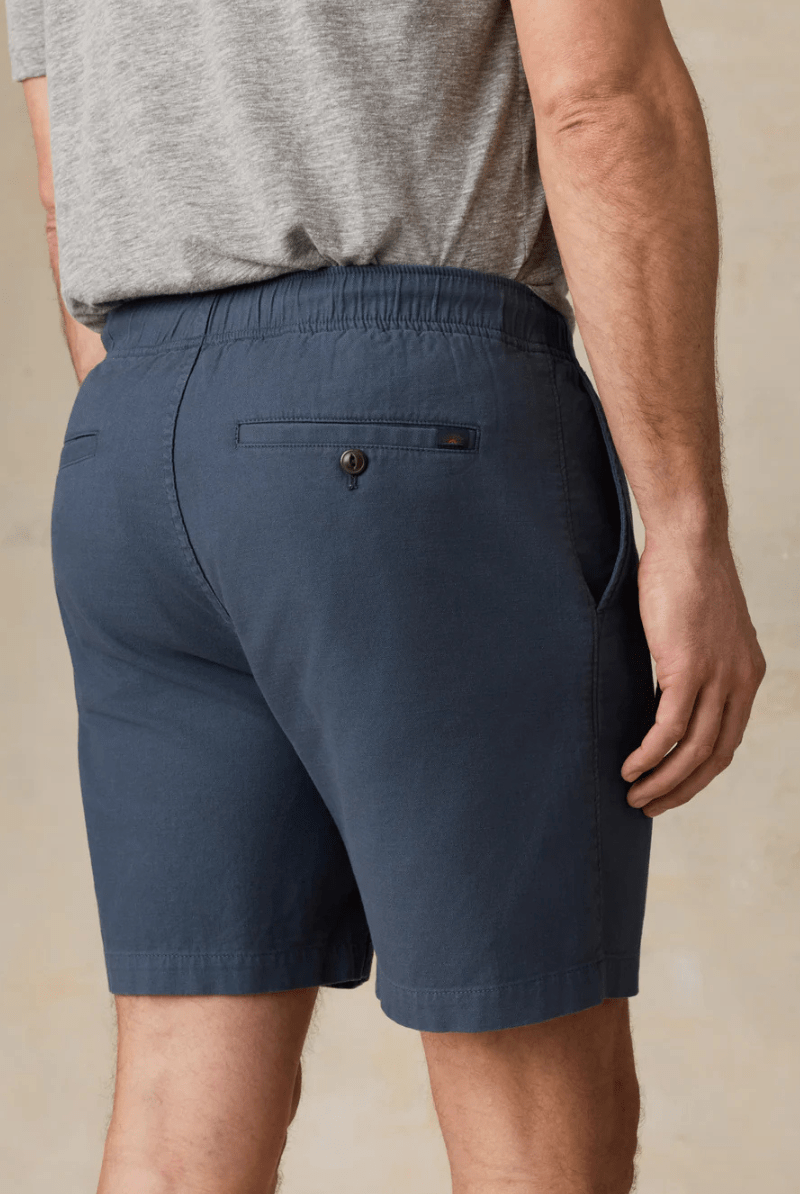 Shorts - Faherty Brand - Essential Drawstring Short - Archery Close