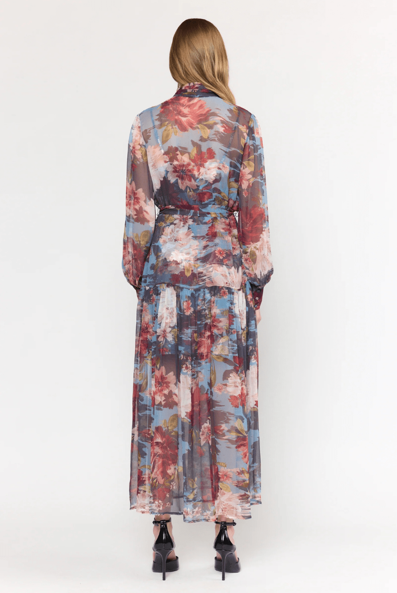 Dresses - Christy Lynn - Esther Dress in Sky Garden - Archery Close