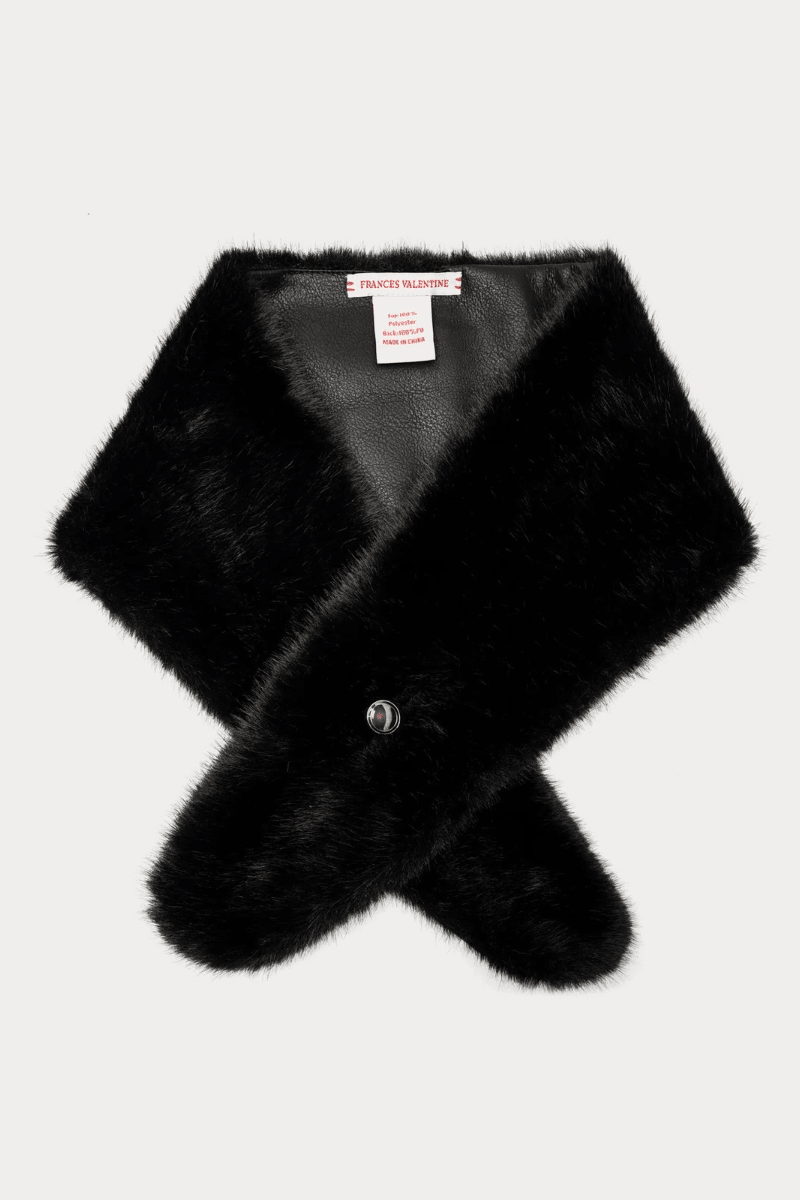 Accessories - Frances Valentine - Faux Mink Collar - Archery Close
