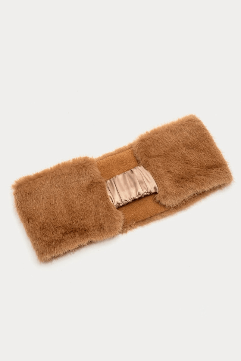 Accessories - Frances Valentine - Faux Mink Headband - Archery Close