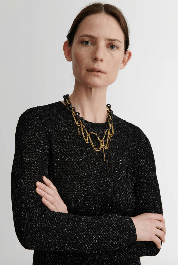 Jewelry - Rachel Comey - Finch Mesh Necklace - Archery Close