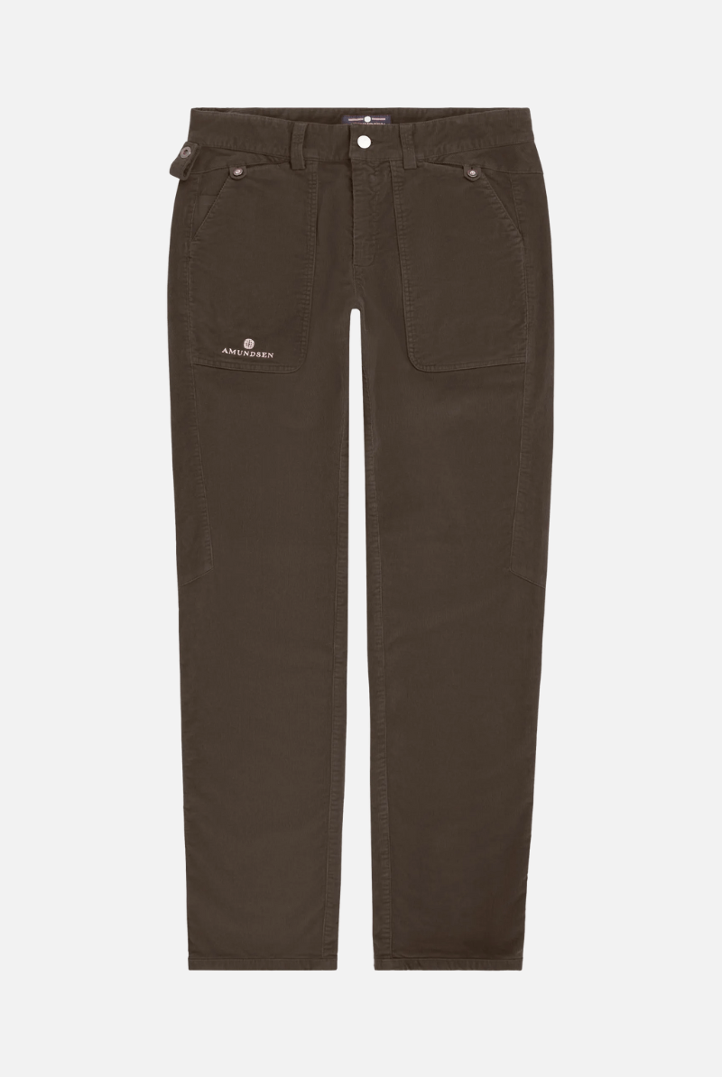 Pants - Amundsen - Fjordcord Slacks 16 Wale - Archery Close