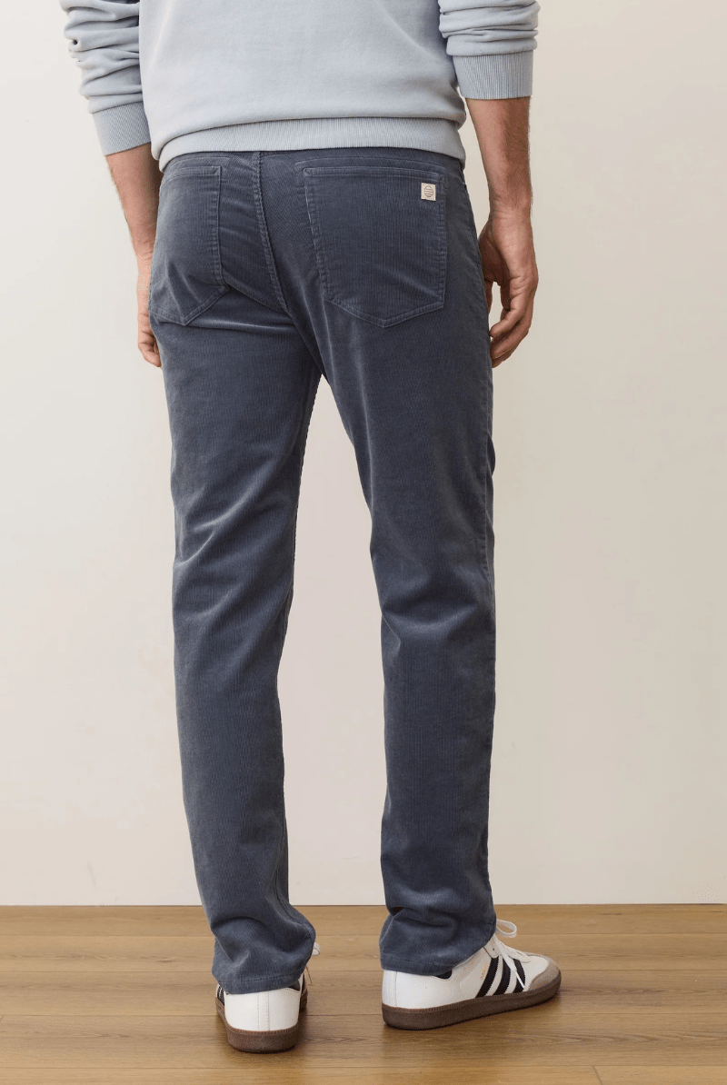 Pants - Marine Layer - Flex Terry Slim Straight Cords - Archery Close