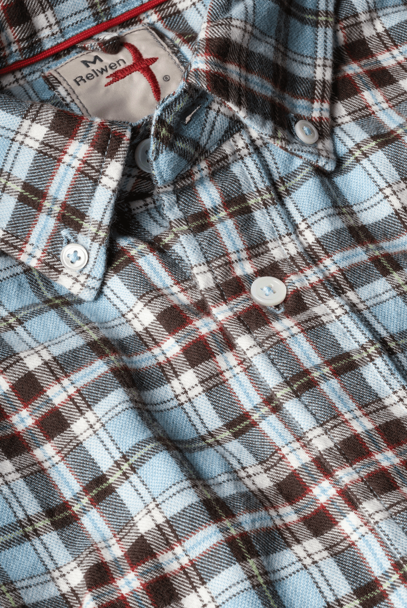 Shirts & Tops - Relwen - Flyweight Flannel - Archery Close