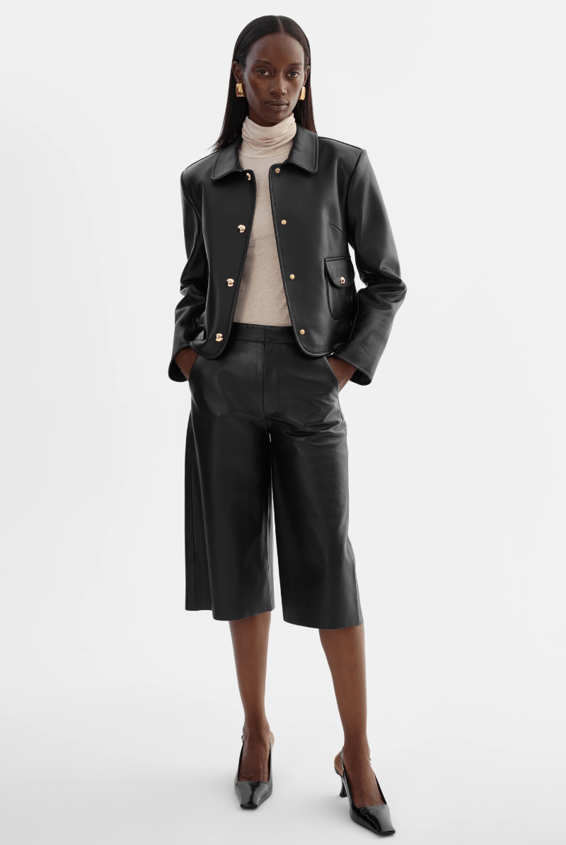 Outerwear - Lamarque - Francesca Jacket in Black - Archery Close