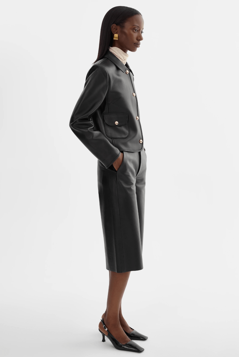 Outerwear - Lamarque - Francesca Jacket in Black - Archery Close