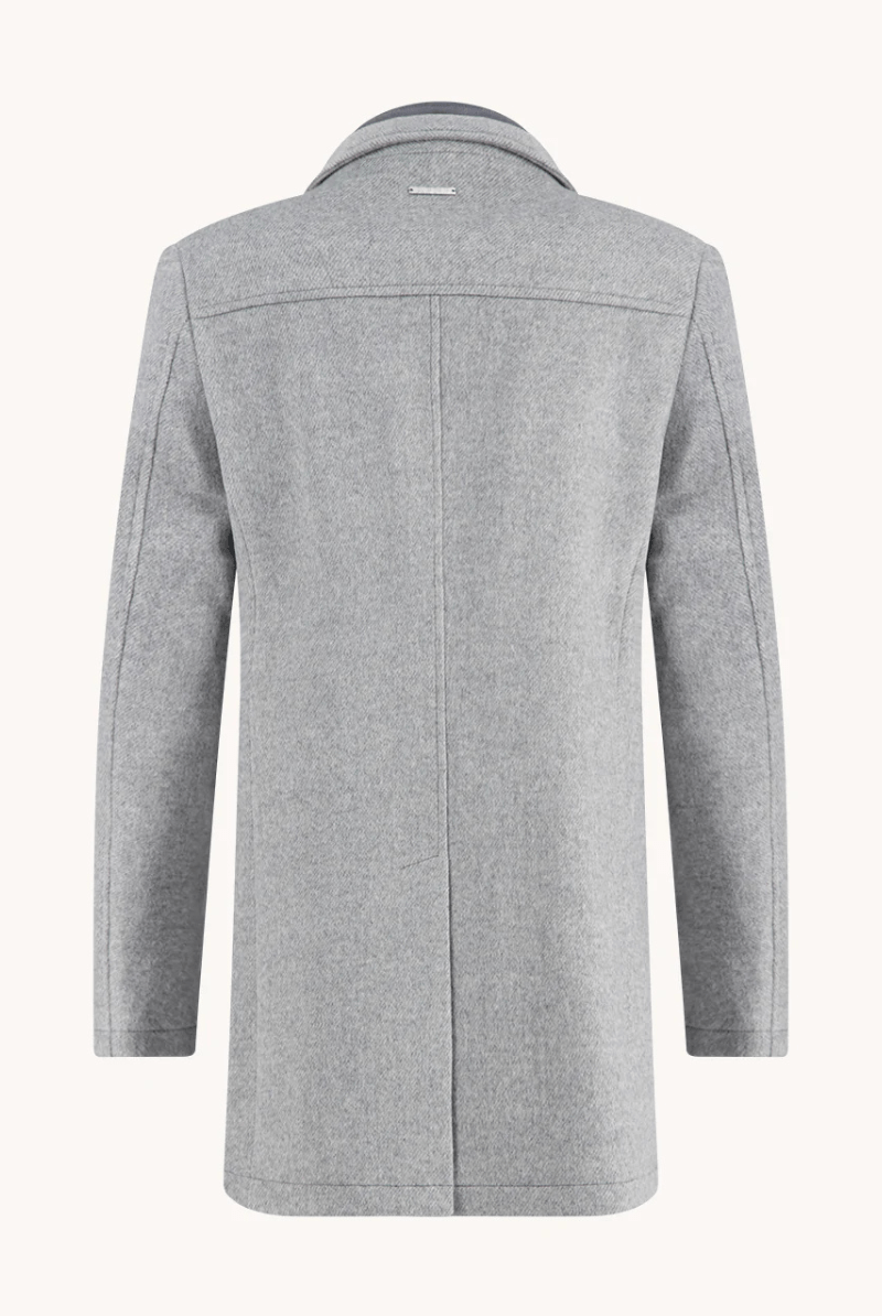 Outerwear - A Fish Named Fred - Funnel Neck Coat - Archery Close