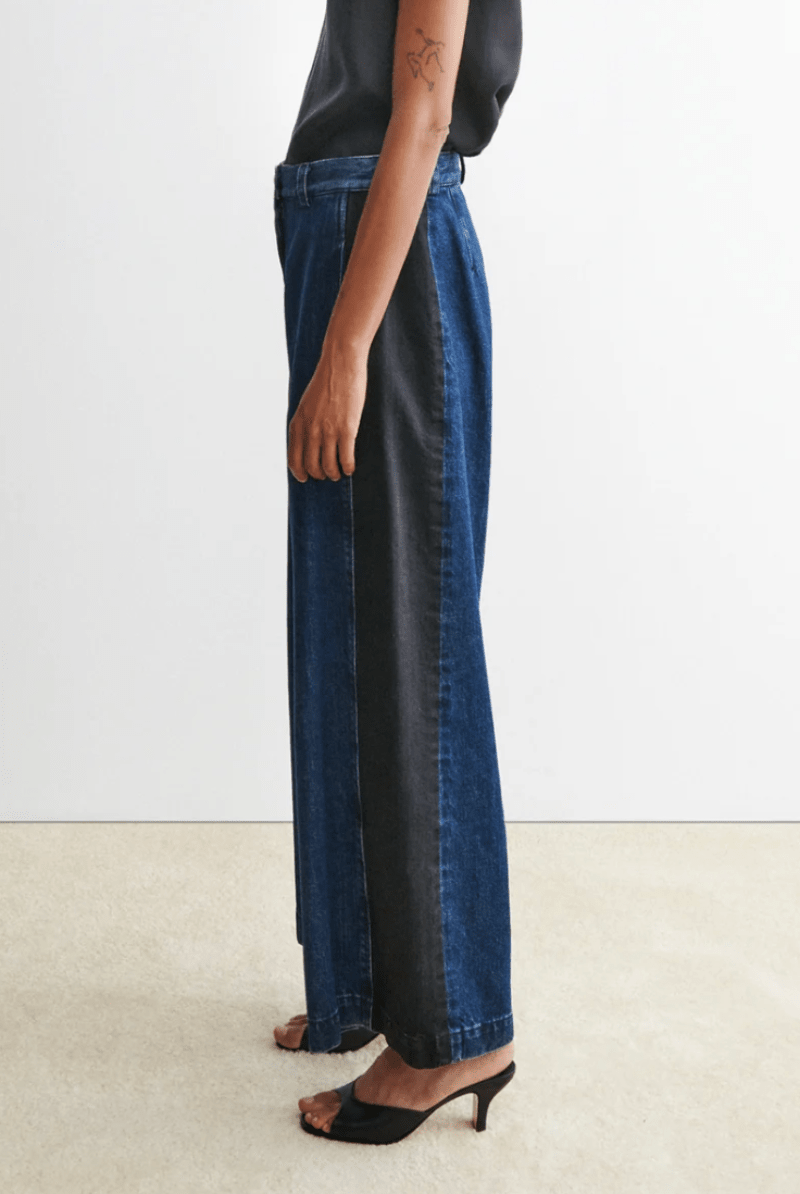 Pants - Rachel Comey - Garra Pant in Dark Wash - Archery Close