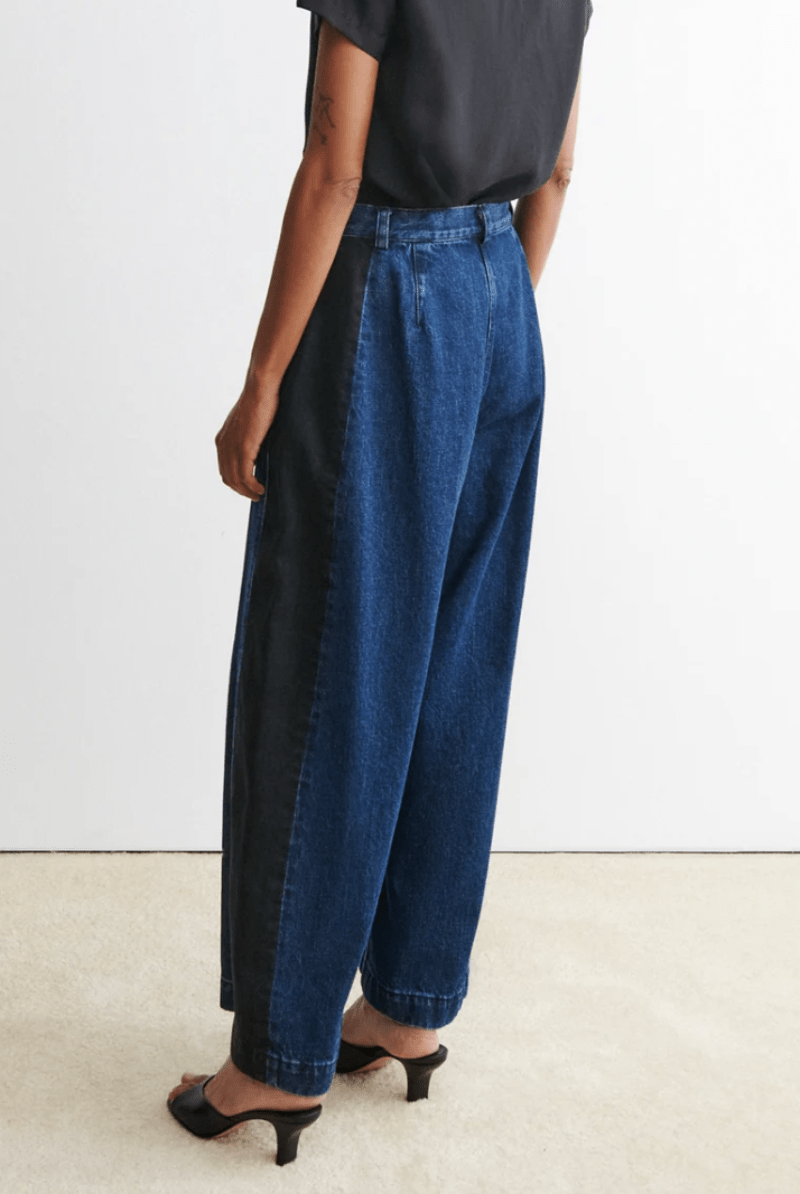 Pants - Rachel Comey - Garra Pant in Dark Wash - Archery Close