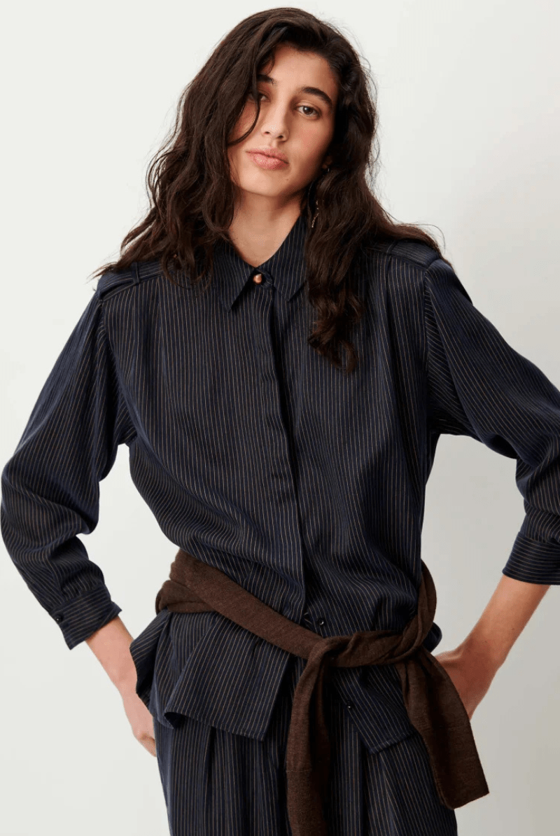 Shirts & Tops - SESSUN - Ginnie Shirt - Archery Close