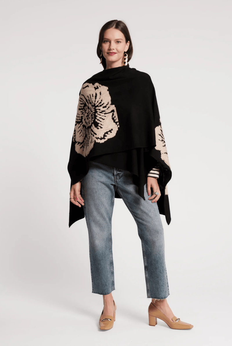 Outerwear - Frances Valentine - Ginny Wrap - Archery Close