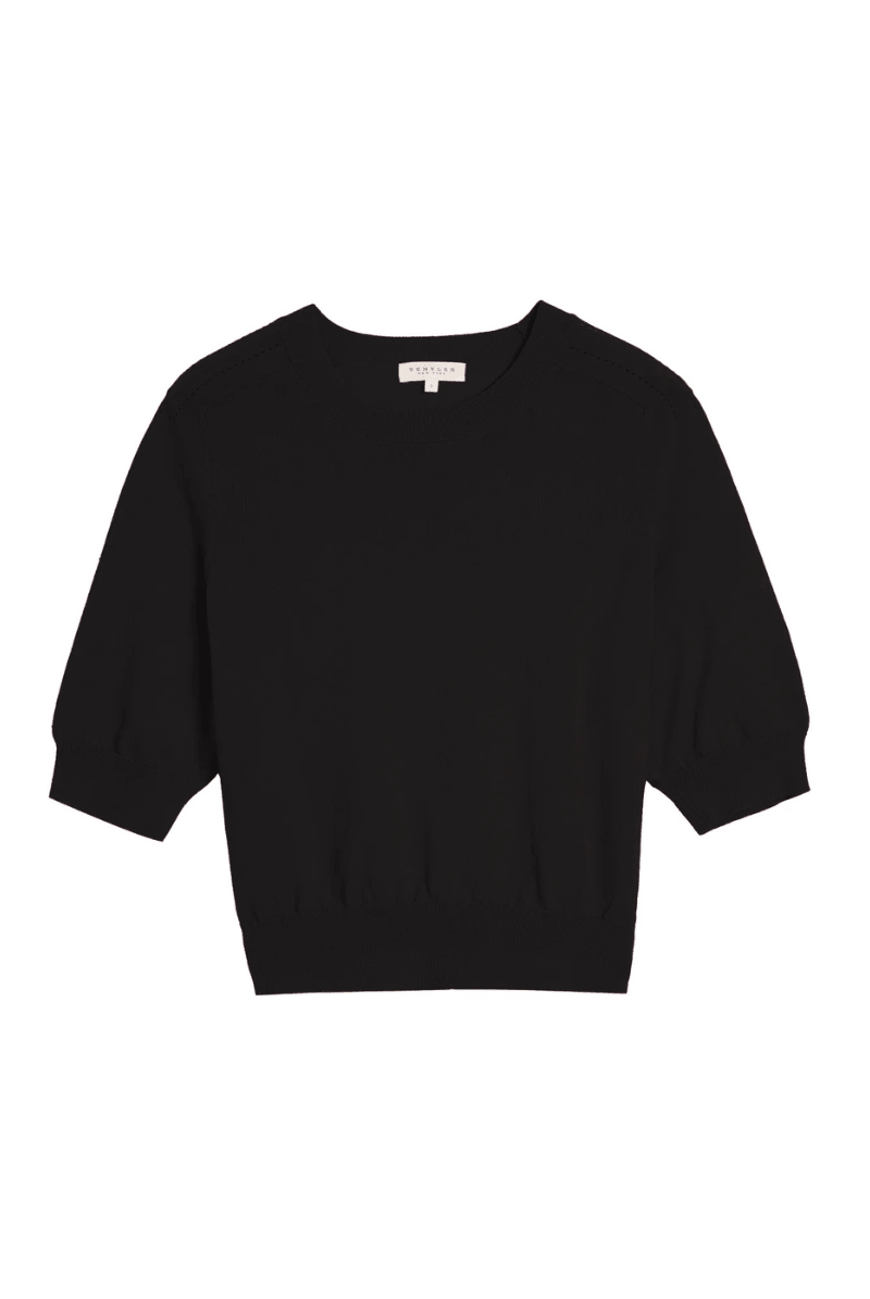 Shirts & Tops - DemyLee - Greta top in black - Archery Close