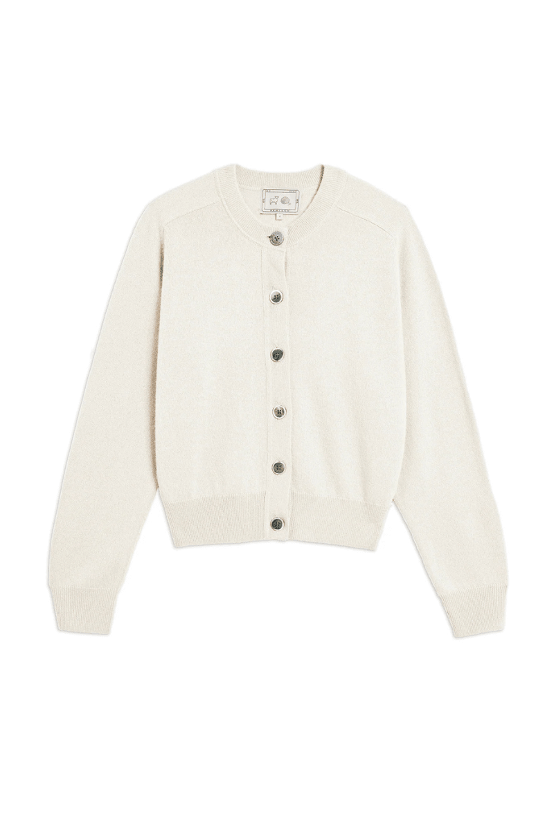 Sweater - DemyLee - Gwen Cardigan in Ivory - Archery Close
