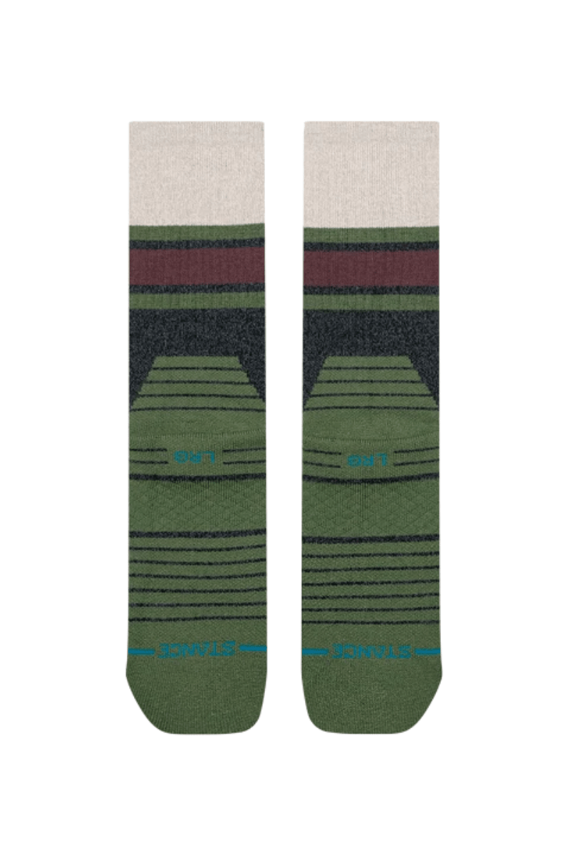 Socks - Stance - Half Mast Hike Crew - Archery Close