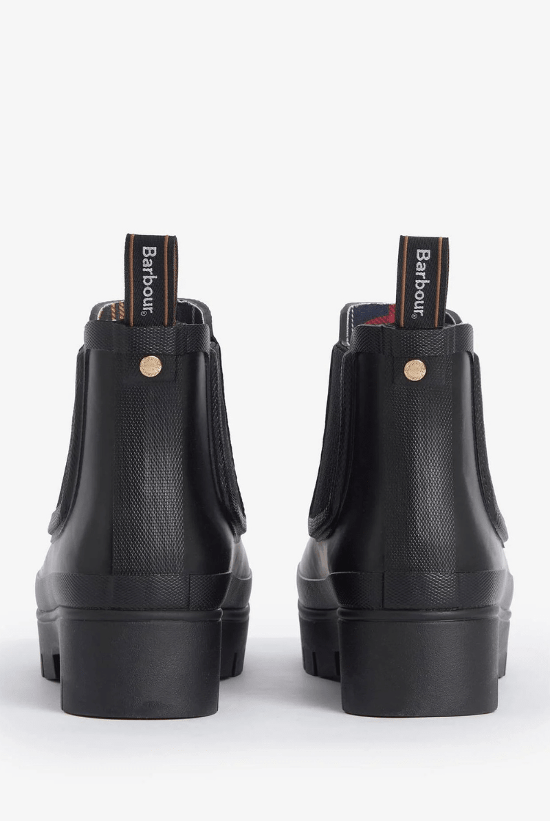 Boots - Barbour - Halton Welly in Black - Archery Close