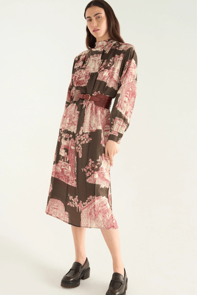 Dresses - Cotelac - Heart Strings Dress - Archery Close