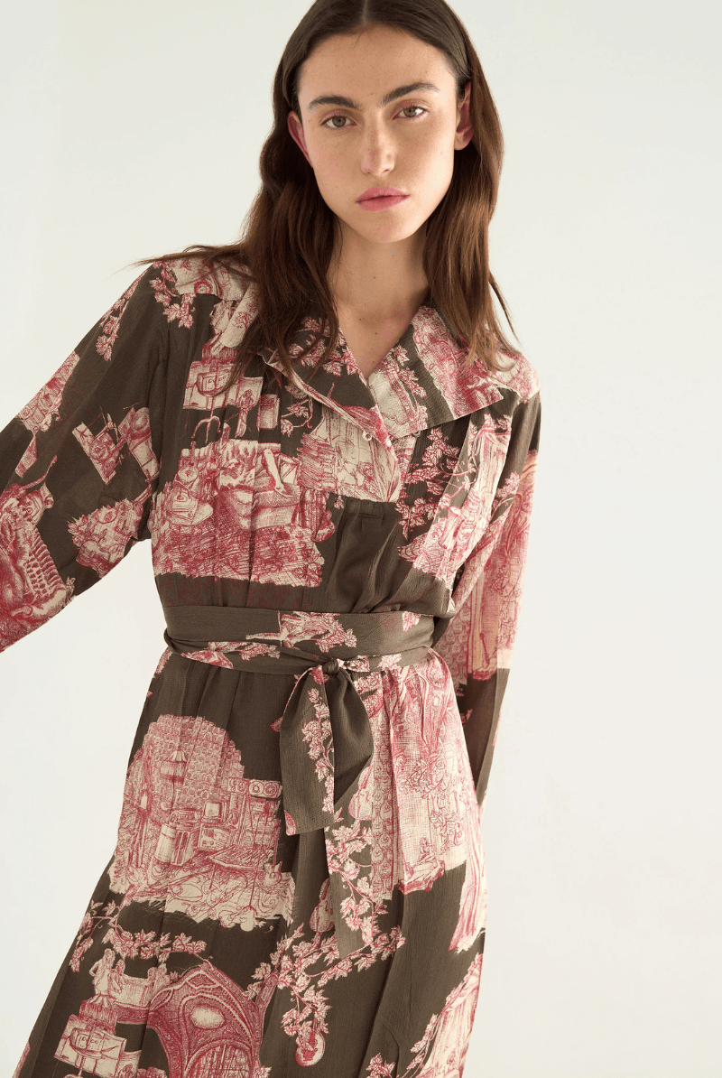 Dresses - Cotelac - Heart Strings Dress - Archery Close