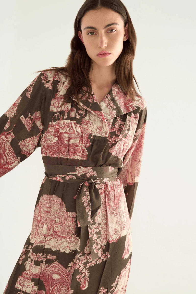 Dresses - Cotelac - Heart Strings Dress - Archery Close