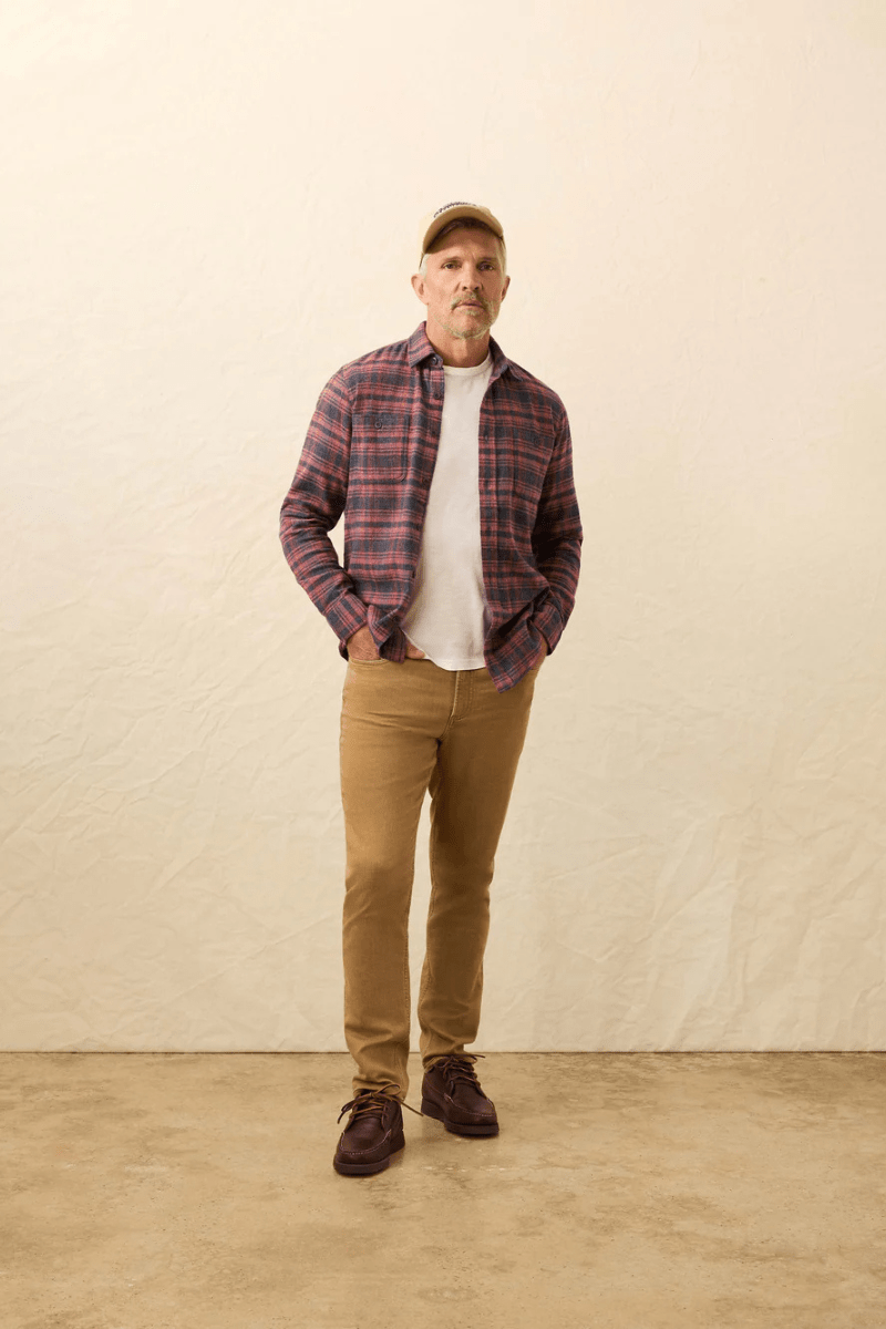 Shirts & Tops - Faherty Brand - Heirloom Portuguese Flannel Shirt - Archery Close