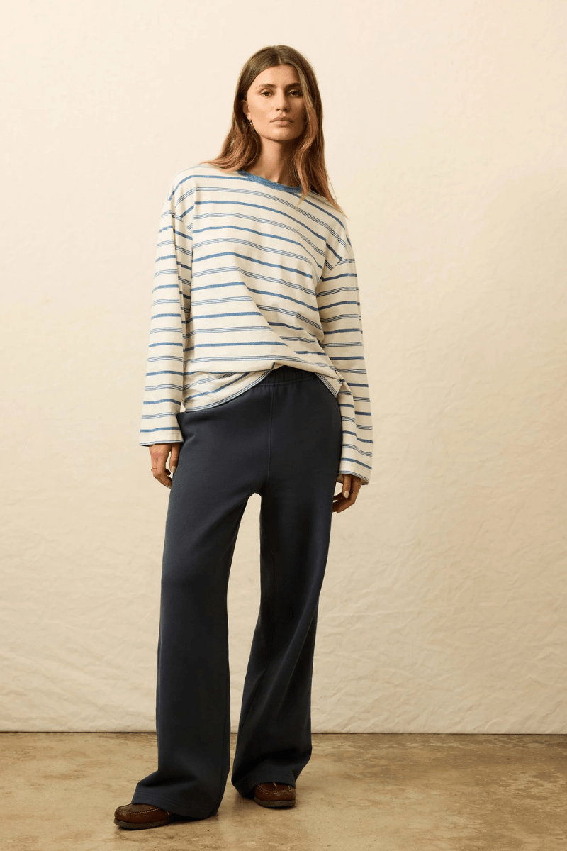 Sweatpants - Faherty Brand - High Standard Fleece Sweatpant - Archery Close