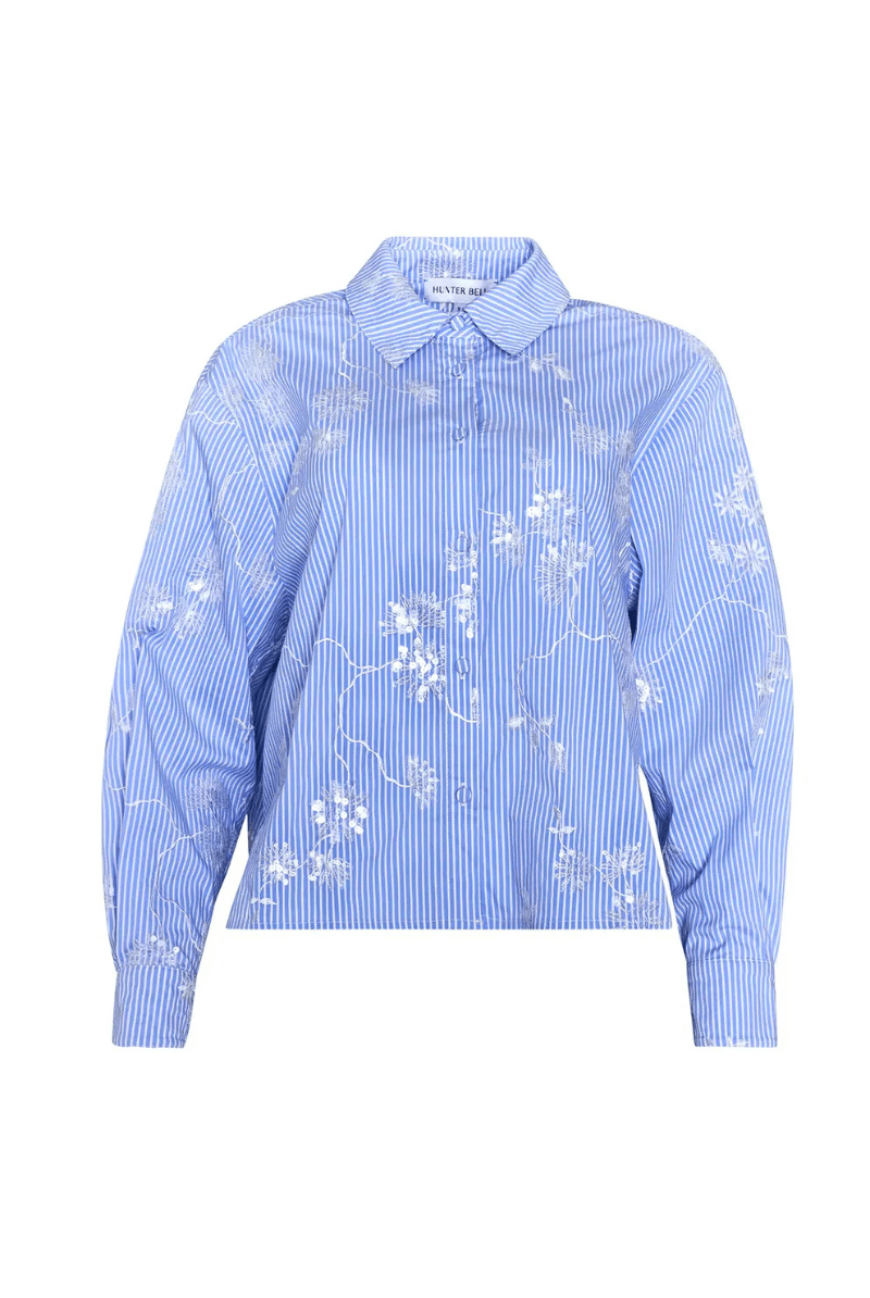 Shirts & Tops - Hunter Bell - Hudson Shirt in Sullivan Stripe - Archery Close