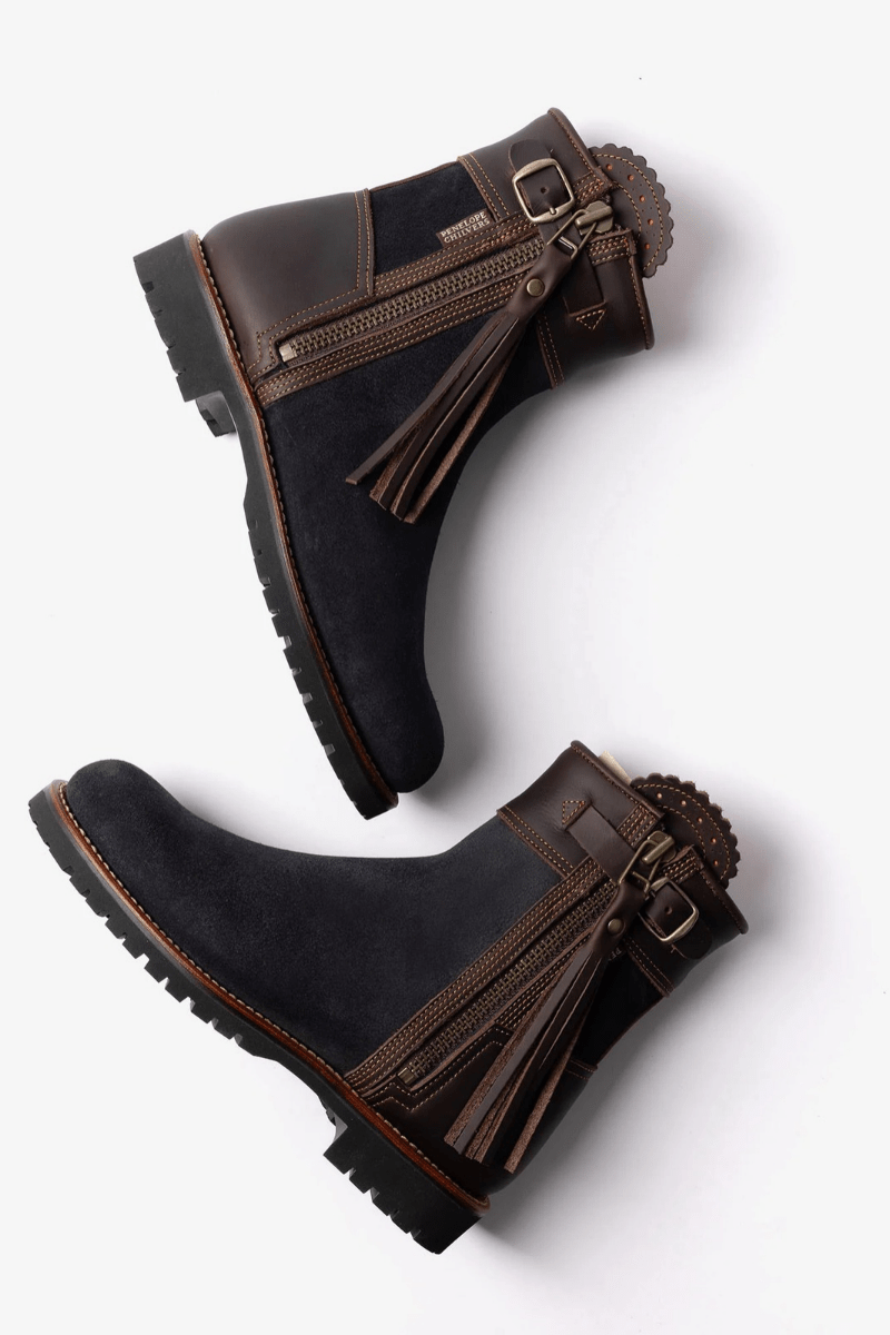 Boots - Penelope Chilvers - Inclement Cropped Tassel Boot - Archery Close