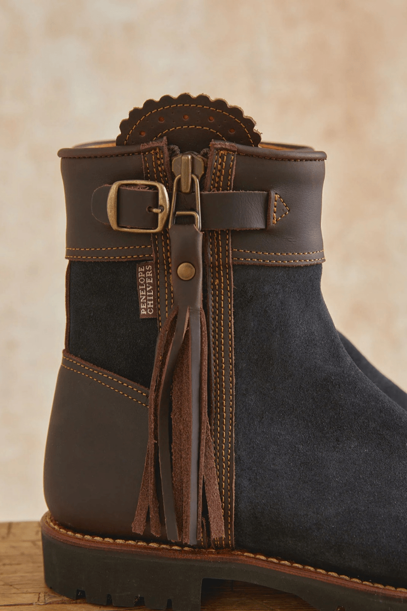 Boots - Penelope Chilvers - Inclement Cropped Tassel Boot - Archery Close