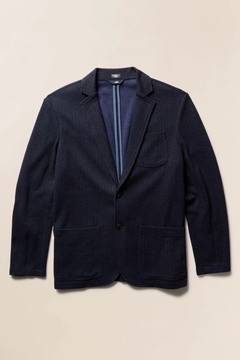 Faherty Brand Inlet Knit Tweed Blazer