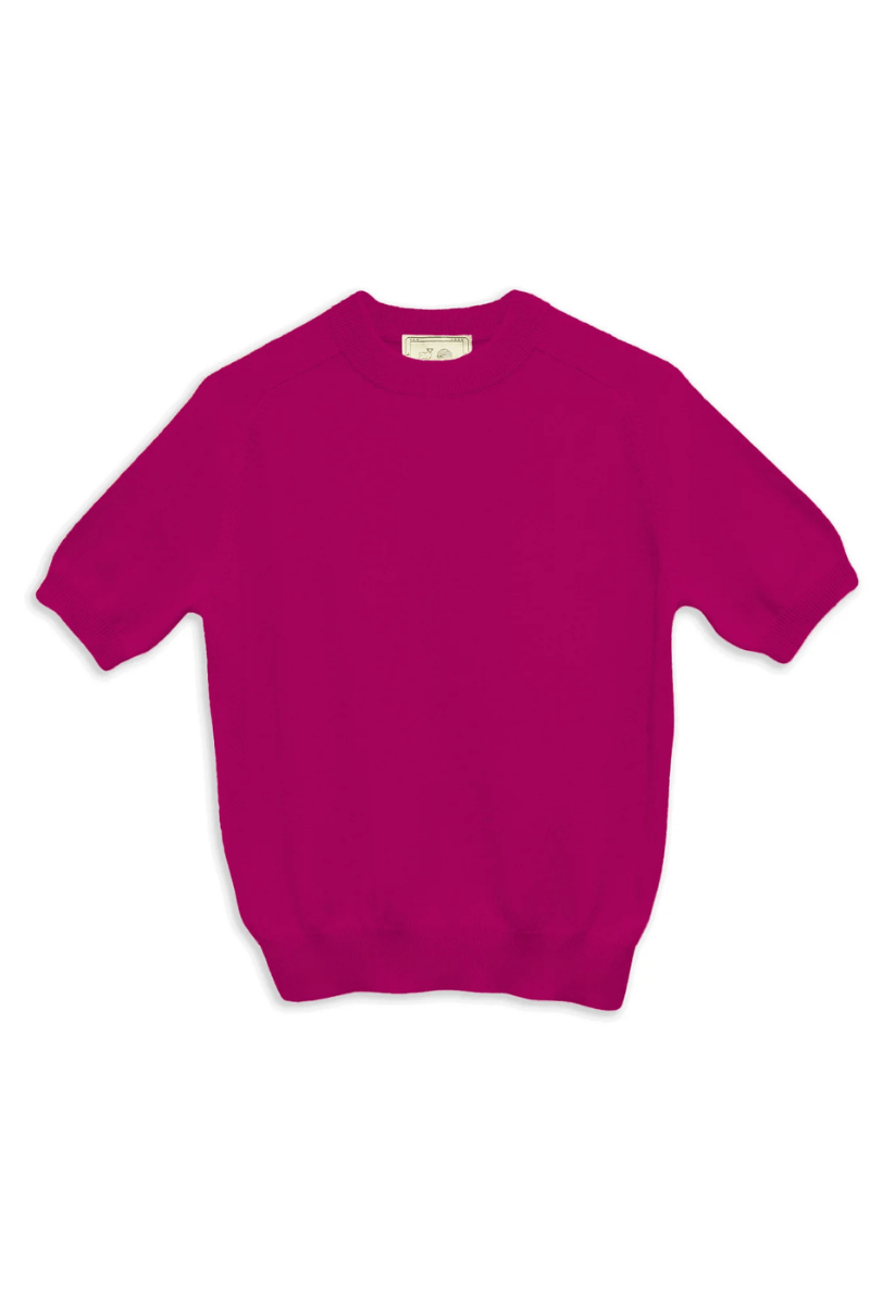 Sweater - DemyLee - Irelia Cashmere Top in Radish - Archery Close