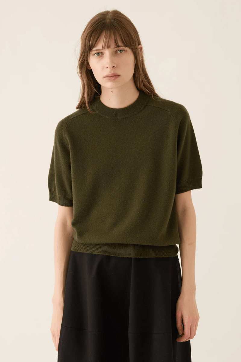 Sweater - DemyLee - Irelia Top in Loden - Archery Close