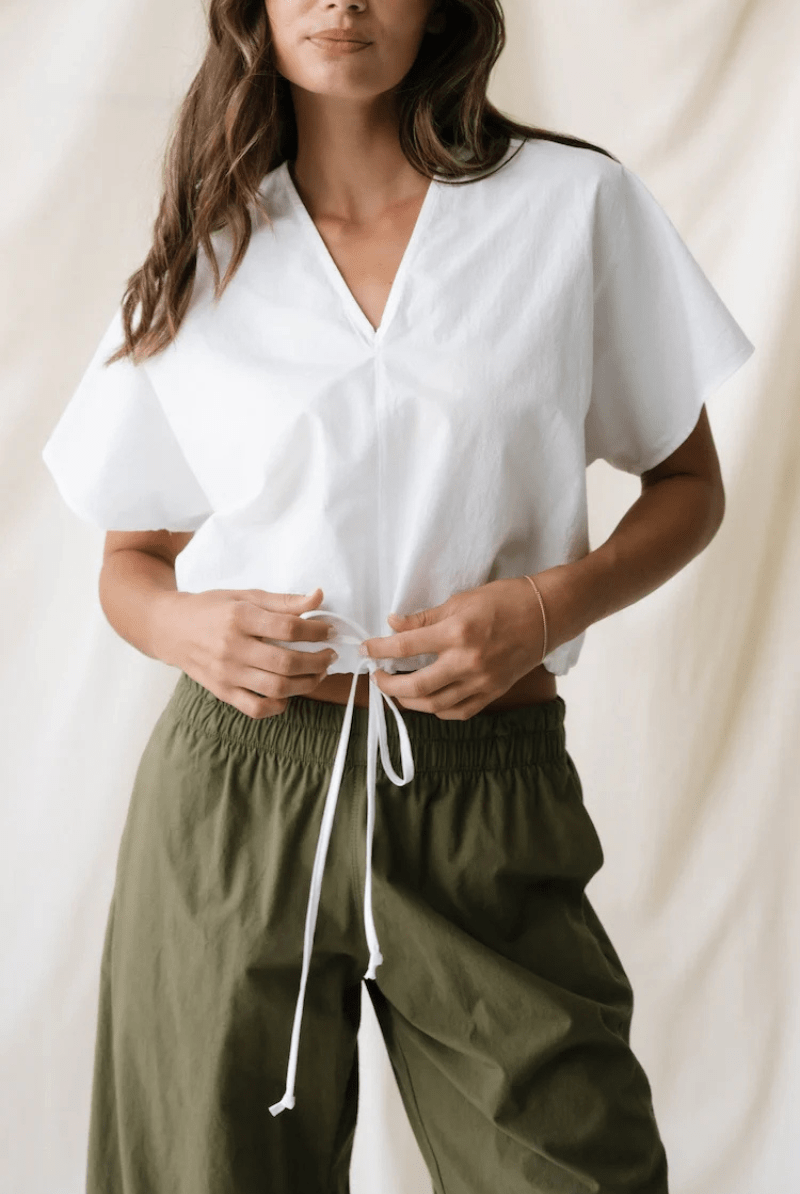 Top - Natalie Busby - It's a Cinch Top - Archery Close