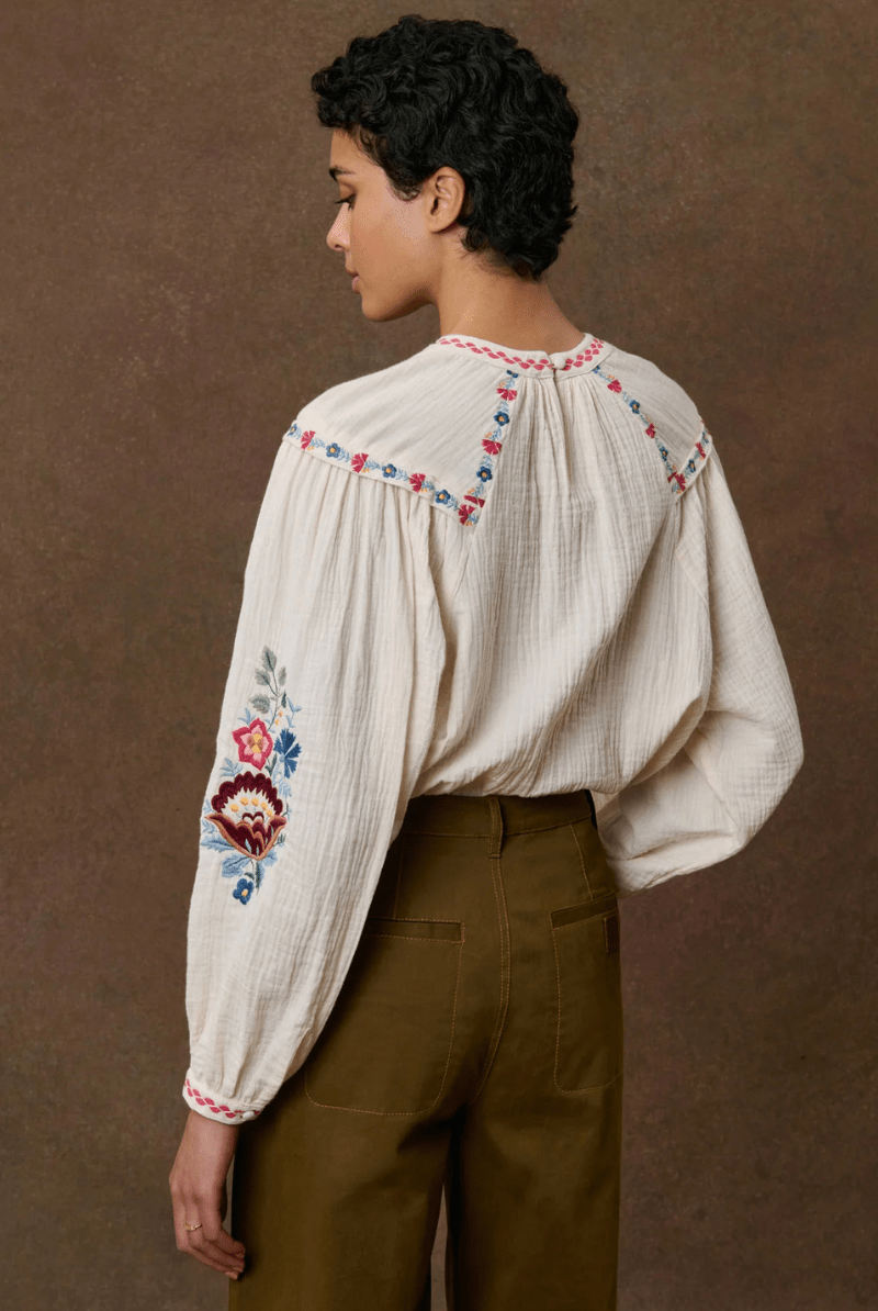 Shirts & Tops - Louise Misha - Izzy Blouse - Archery Close