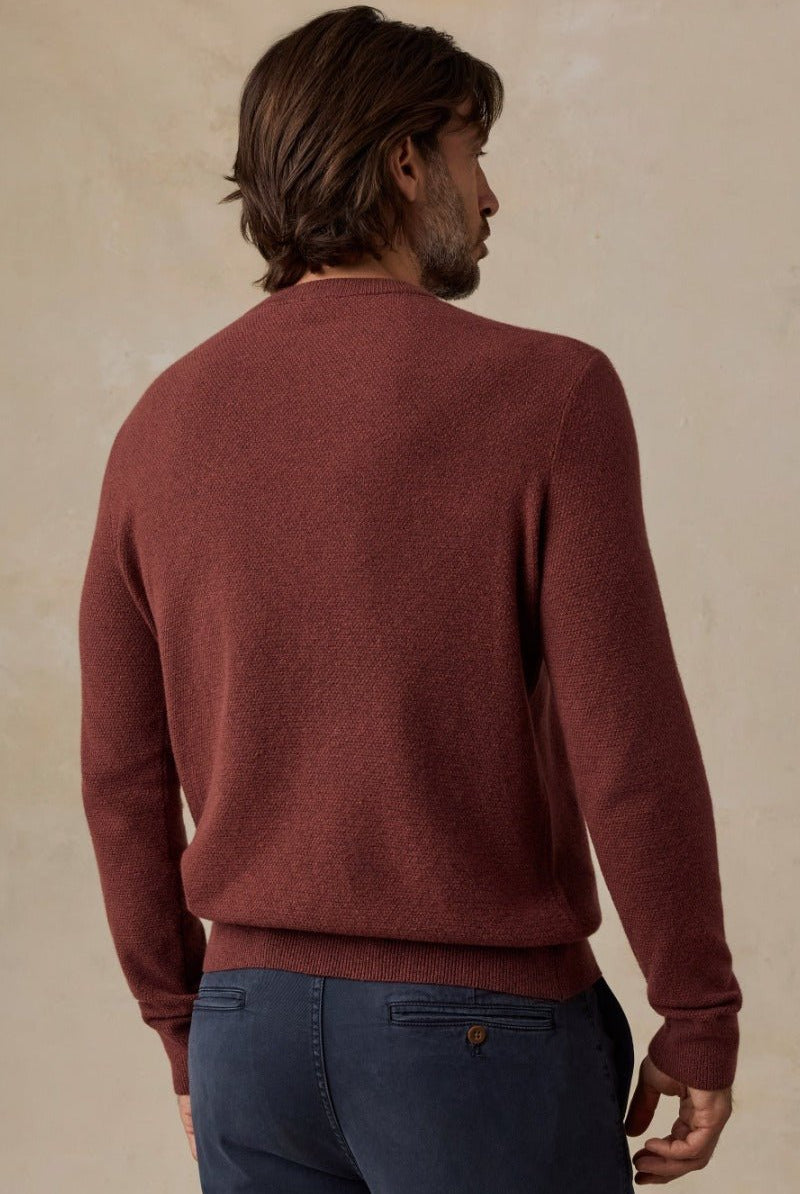 Faherty Brand Jackson Crew Sweater - NEW