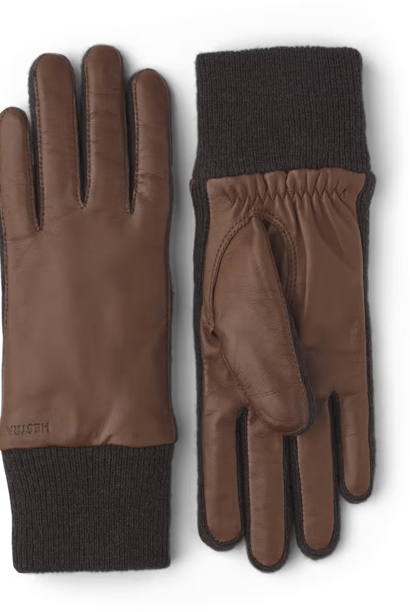 Gloves - Hestra - Jeanne Glove in Chestnut - Archery Close