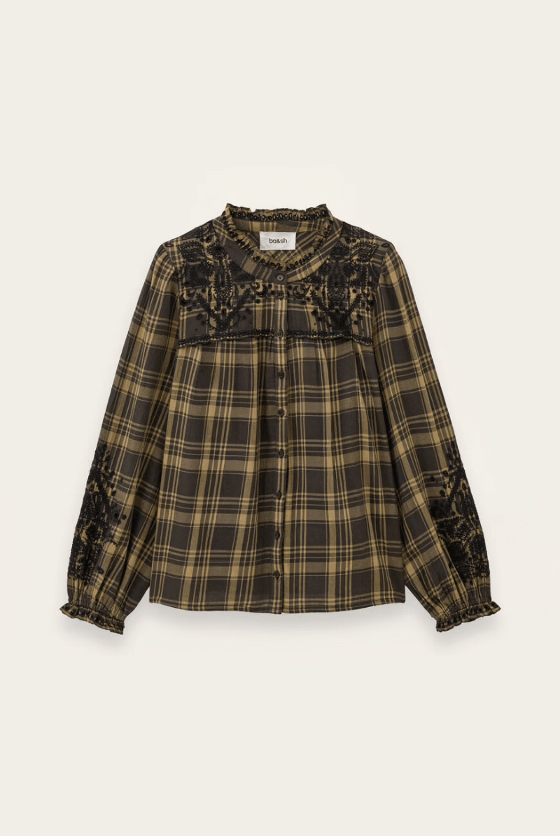 Shirts & Tops - ba&sh - Kaela Shirt - Archery Close