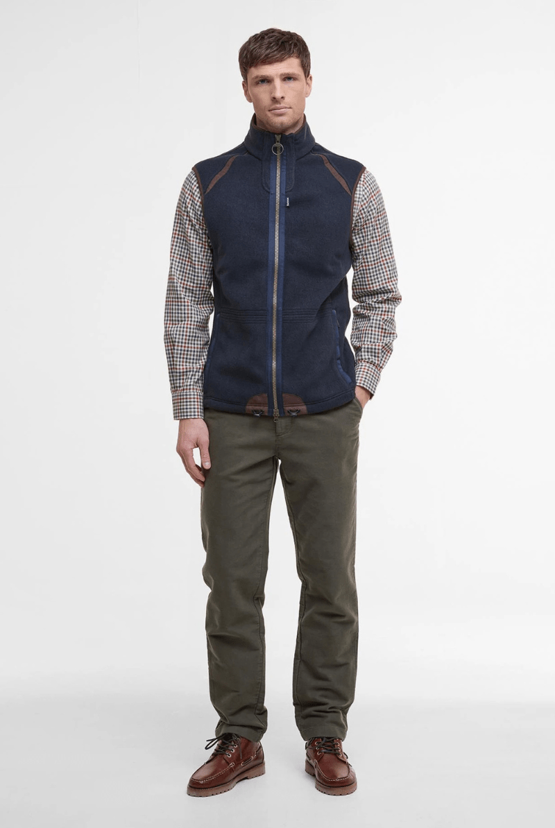 Vests - Barbour - Langdale Fleece Gilet - Archery Close