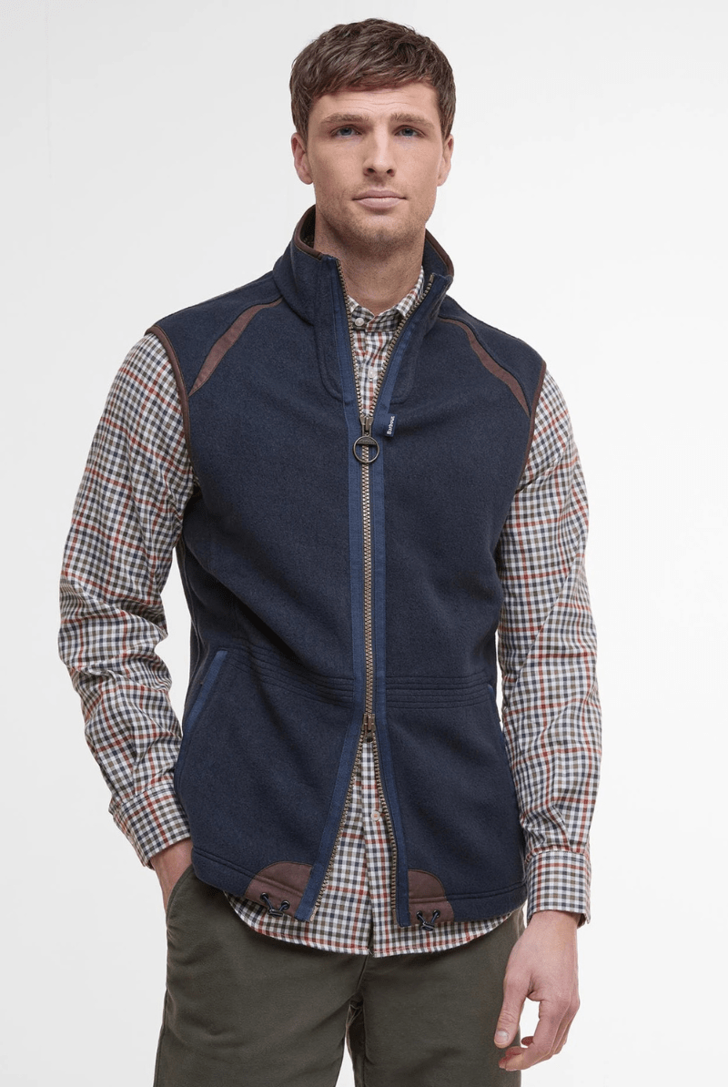 Vests - Barbour - Langdale Fleece Gilet - Archery Close