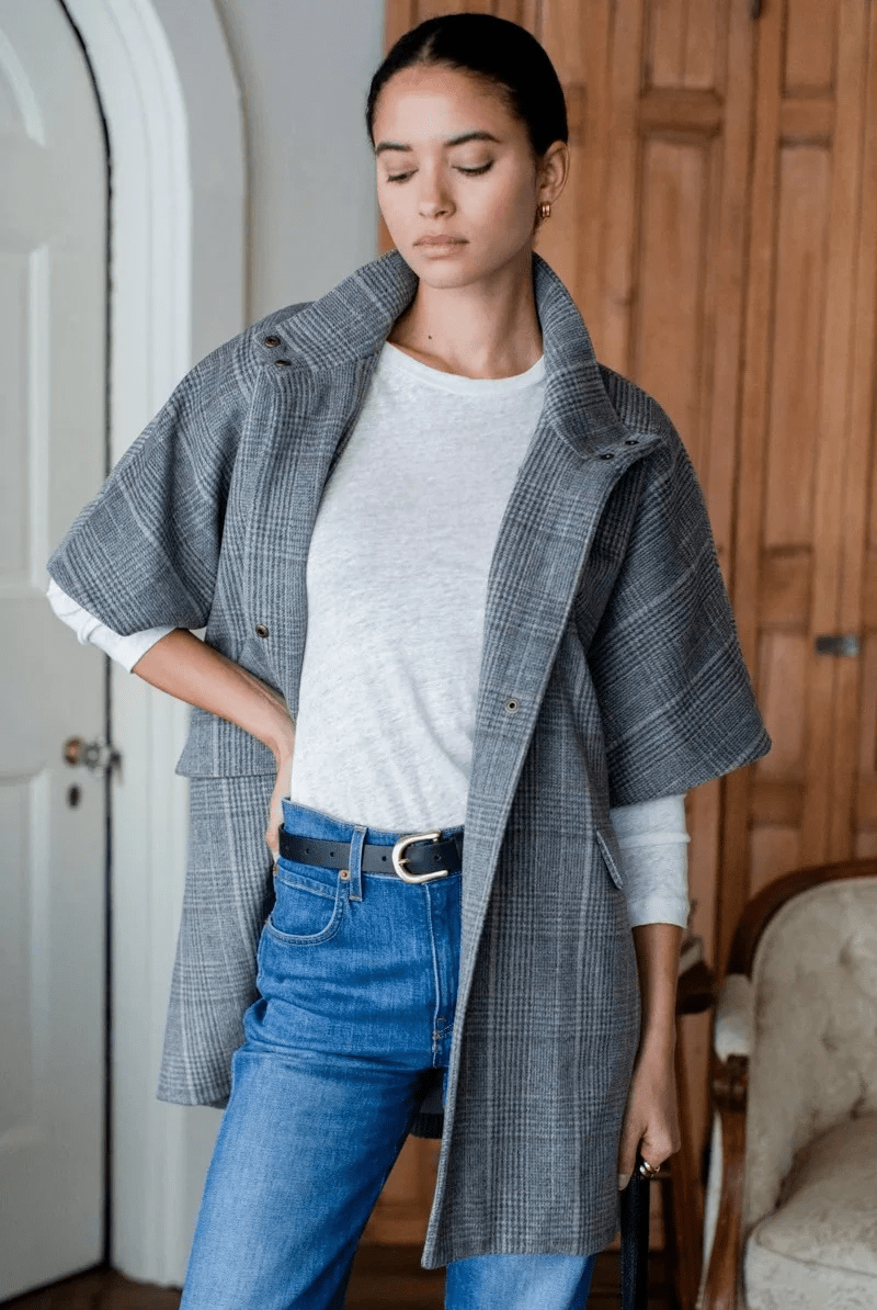 Outerwear - Emerson Fry - Layering Jacket - Greyson Plaid - Archery Close