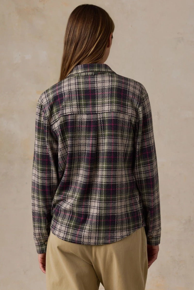 Faherty Brand Legend Sweater Classic Shirt - Sugar Hill Plaid