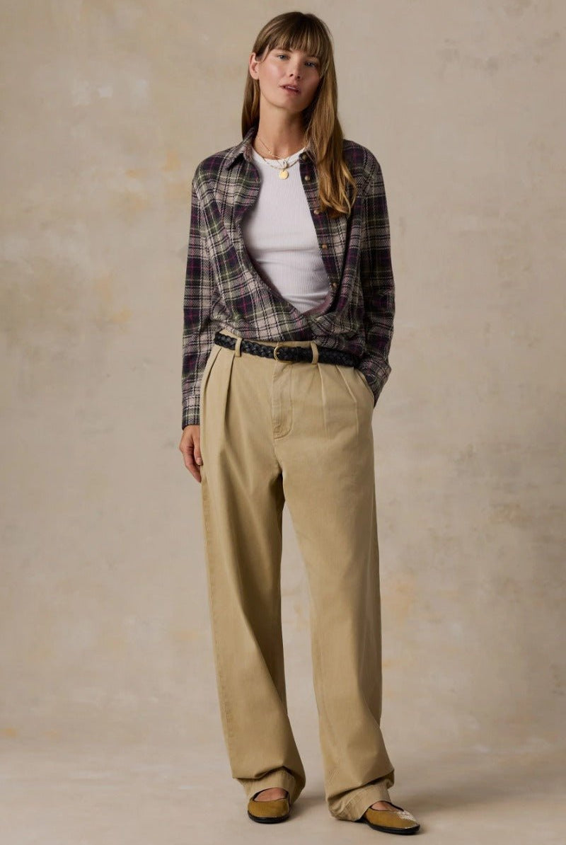 Faherty Brand Legend Sweater Classic Shirt - Sugar Hill Plaid