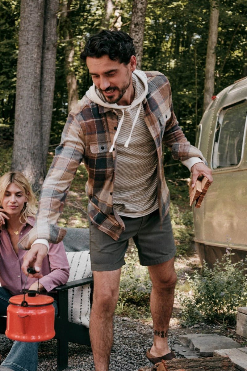 Faherty Brand Legend Sweater Shirt - Boulder Creek Plaid