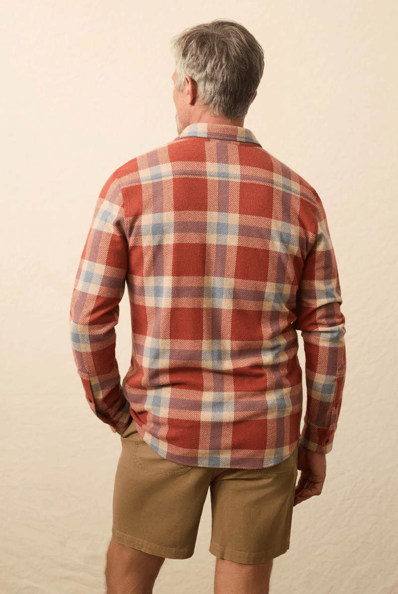 Shirts & Tops - Faherty Brand - Legend Sweater Shirt - Archery Close