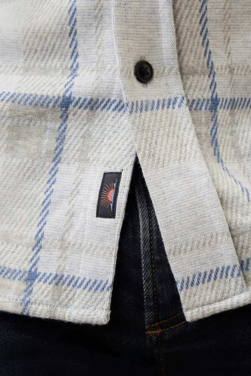 Shirts & Tops - Faherty Brand - Legend Sweater Shirt - Maine Sky Plaid - Archery Close