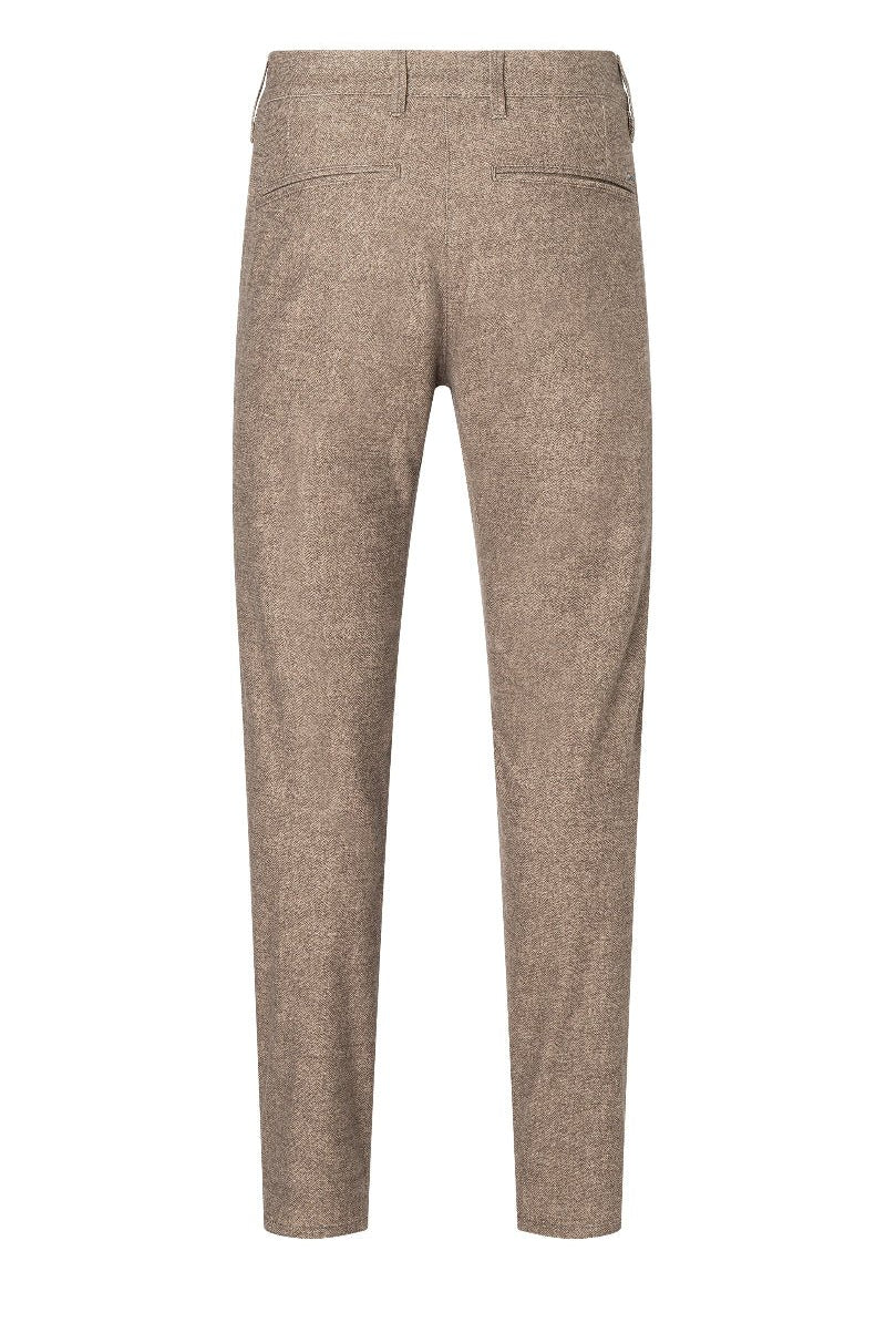 Beige pants on a white background