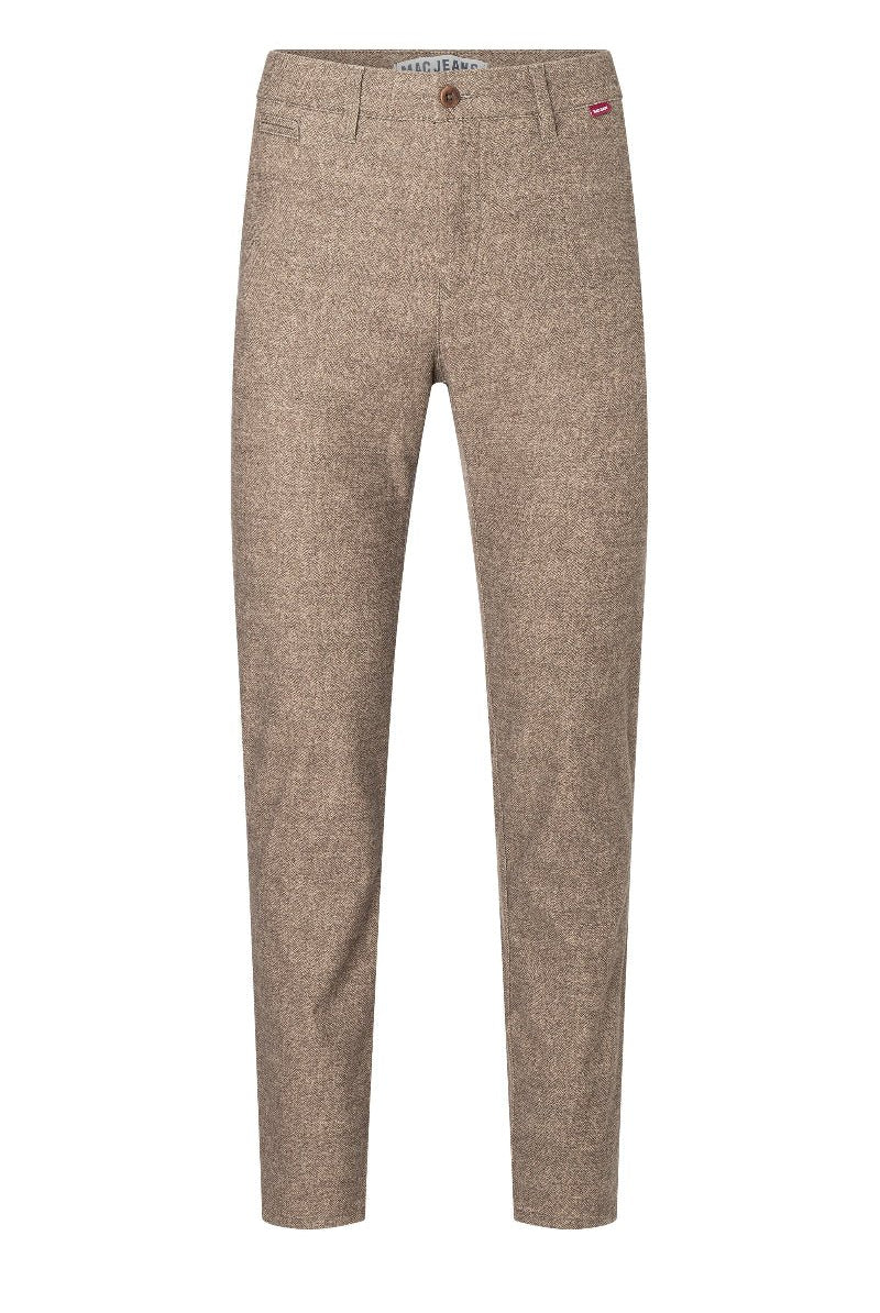 Beige pants on a white background